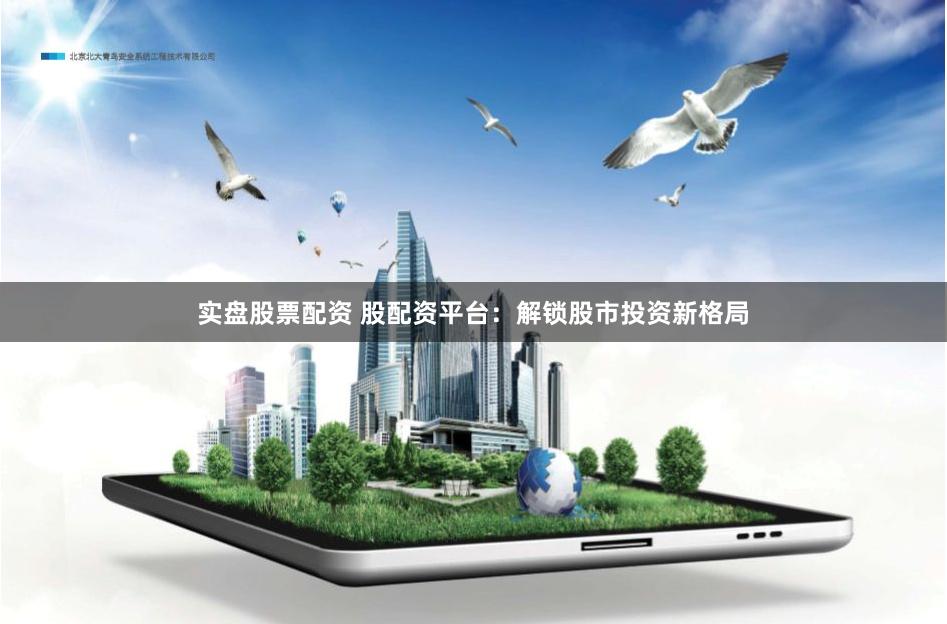 实盘股票配资 股配资平台：解锁股市投资新格局